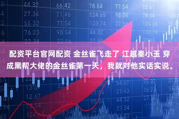 配资平台官网配资 金丝雀飞走了 江越秦小玉 穿成黑帮大佬的金丝雀第一天，我就对他实话实说。