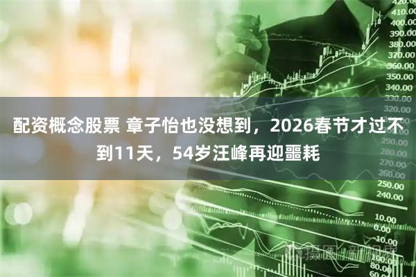 配资概念股票 章子怡也没想到，2026春节才过不到11天，54岁汪峰再迎噩耗